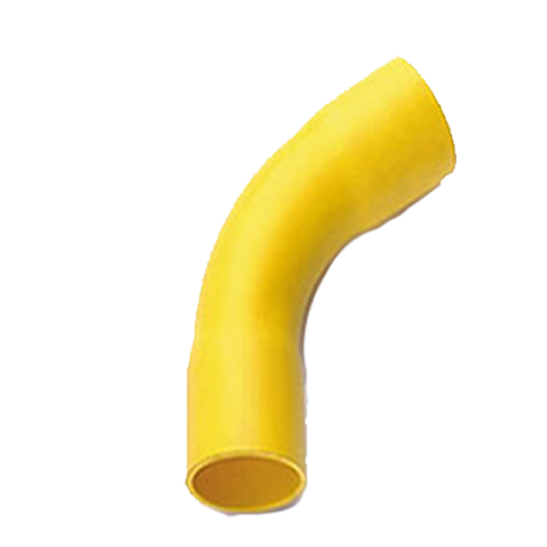 ข้อโค้ง 45 ร้อยสาย สีเหลืองPVC 40(1 1/2)