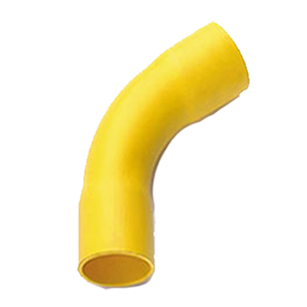 ข้อโค้ง 45 ร้อยสาย สีเหลืองPVC 55(2")