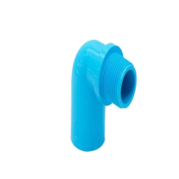 ข้องอ90 เกลียวนอกPVC 25 มม.( 1")