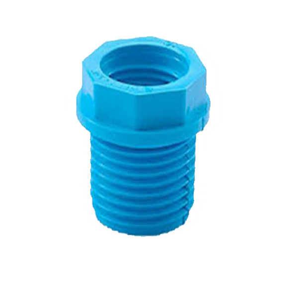 ข้อต่อลดเหลี่ยมPVC 20x18มม. (1x1/2")