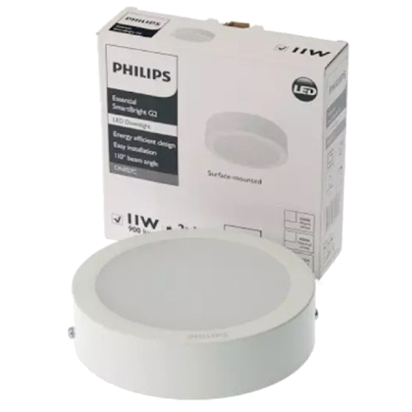 โคมดาวน์ไลท์LED Philips หัวกลม 11W-6นิ้ว DN027C (102142)