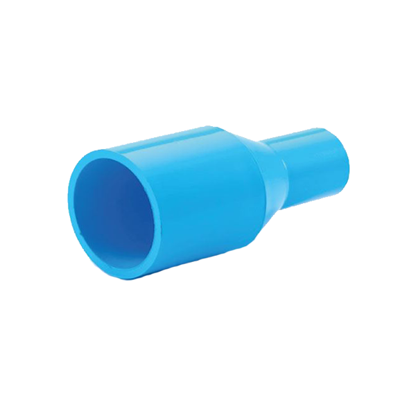 ข้อต่อตรงลดPVC 55x35(2x11/4")ฟ้า