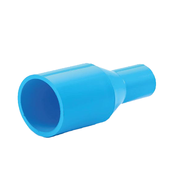 ข้อต่อตรงลดPVC 80x55(3x2)ฟ้า