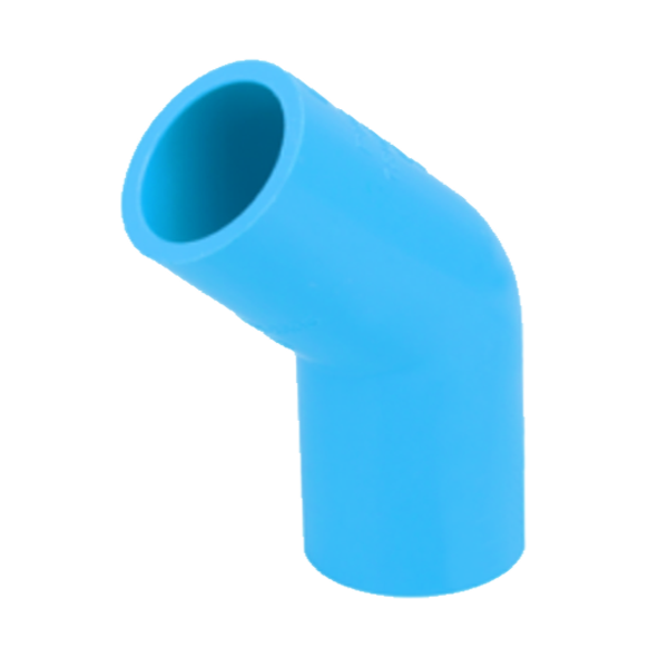 ข้องอ45PVC 80มม. (3")