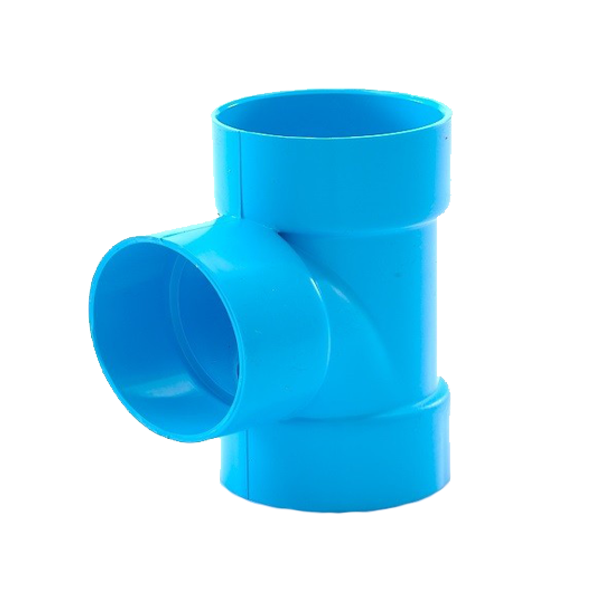 สามทาง บาง 40มม.(11/2") ฟ้า