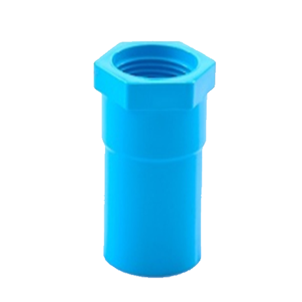 ข้อต่อตรงเกลียวในPVC 40มม.(1 1/2)